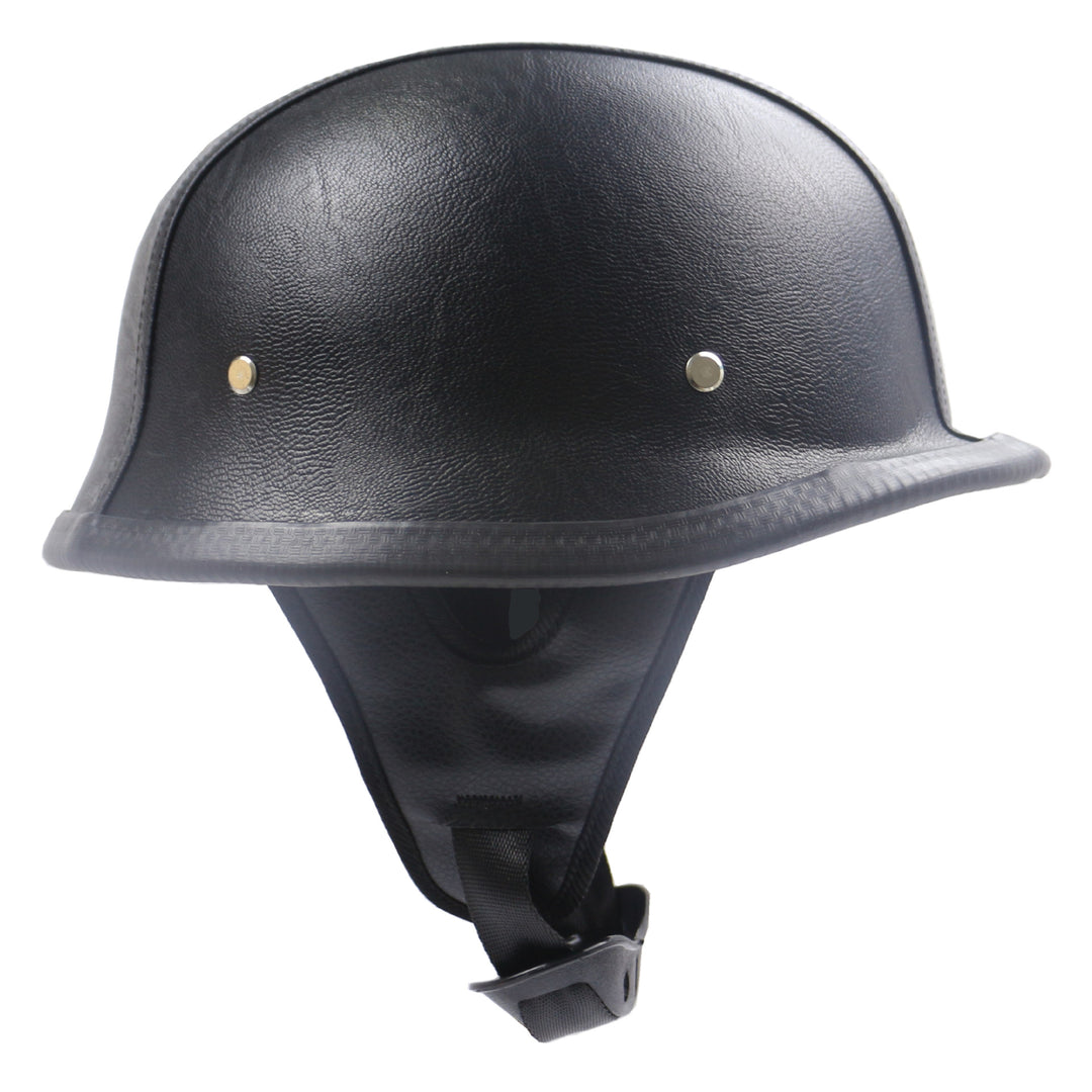 Classic Leather Motorcycle Helmet Kalsten