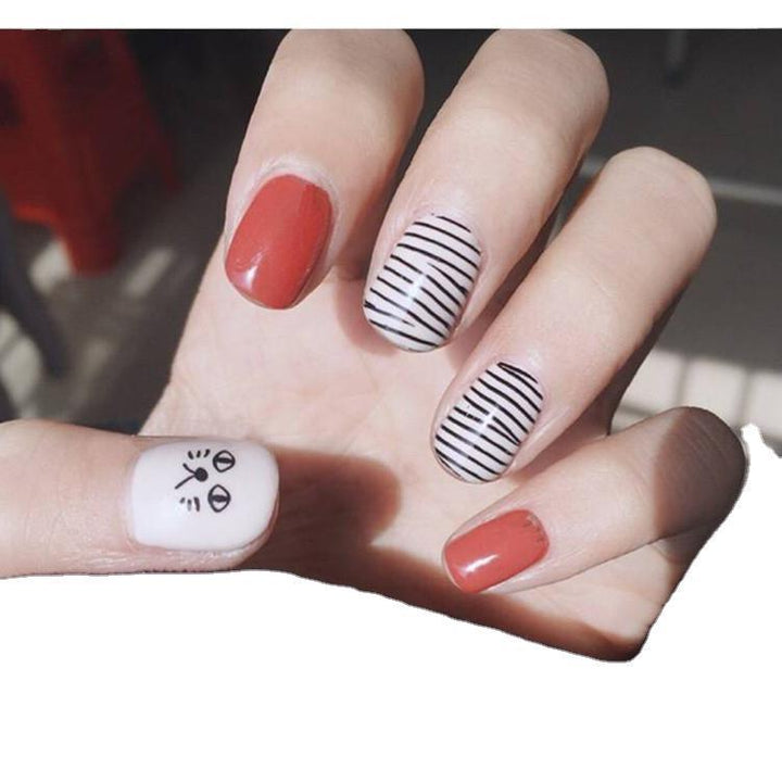 Playful Nail Art Tips Set