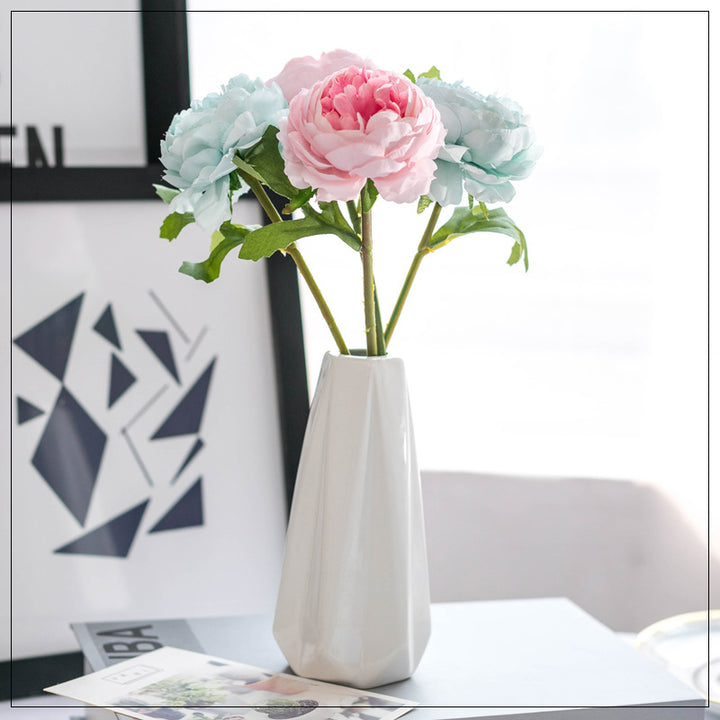 Lifelike Peony Flower Arrangement