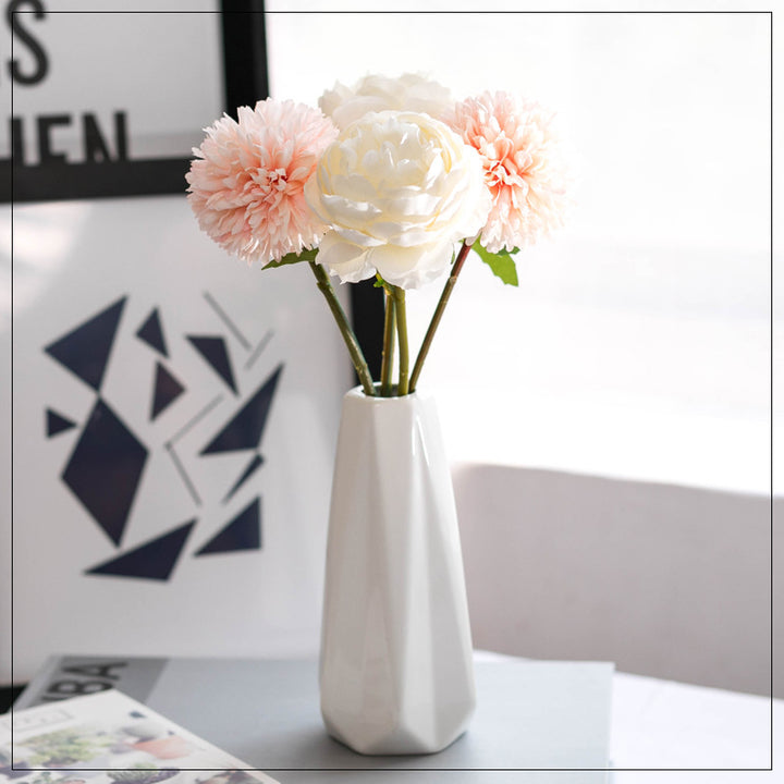 Lifelike Peony Flower Arrangement