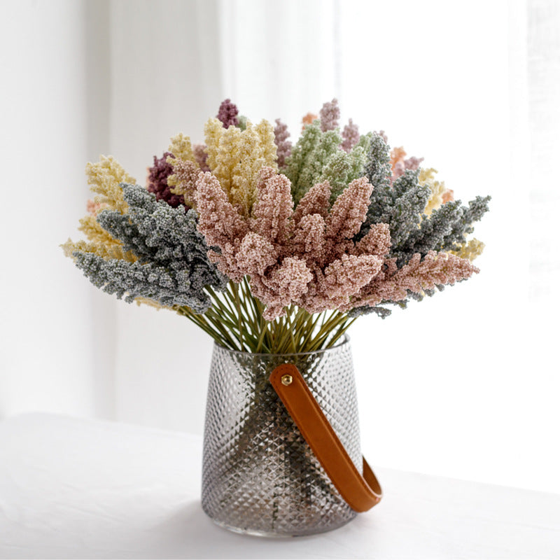 Elegant Faux Lavender Flower Stem