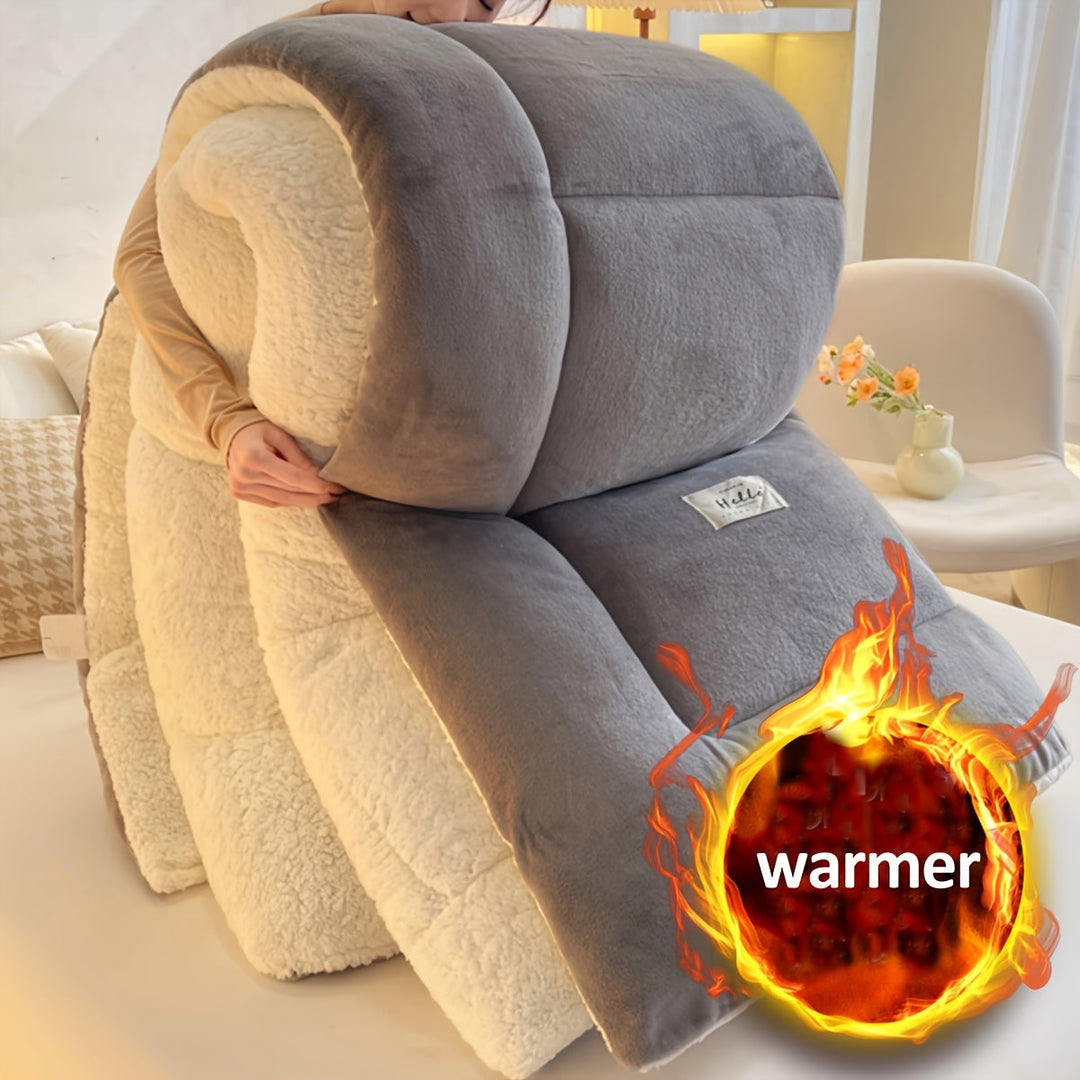 Stylish Cabin Sherpa Fleece Duvet – Ultimate Comfort & Warmth Kalsten