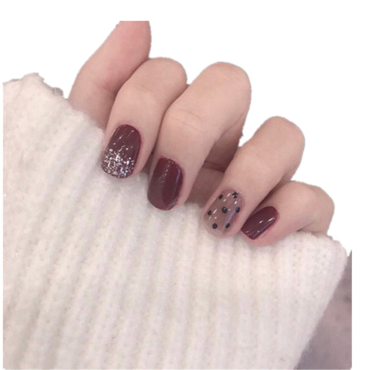 Artistic Press-On Nail Art Set  1791803749