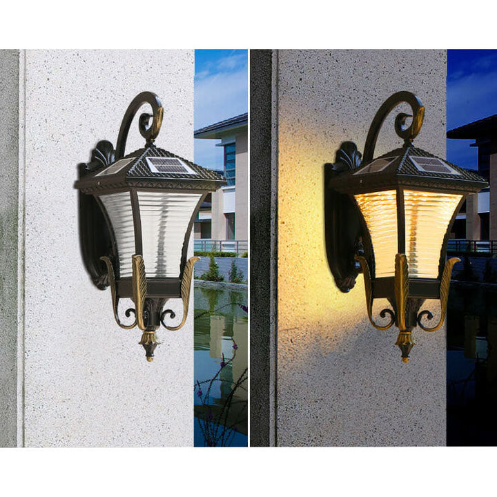 European-style Retro Aluminum Waterproof Outdoor 1-Light Wall Sconce Lamp | Kalsten