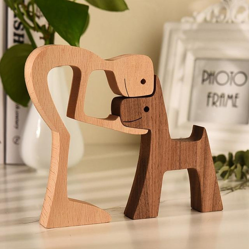 Kalsten | Pet Lover - Wood Sculpture Table Ornaments
