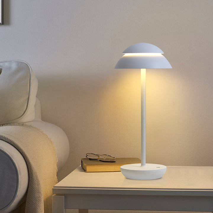 Modern Double Dome LED Accent Table Lamp Touch on/off | Kalsten