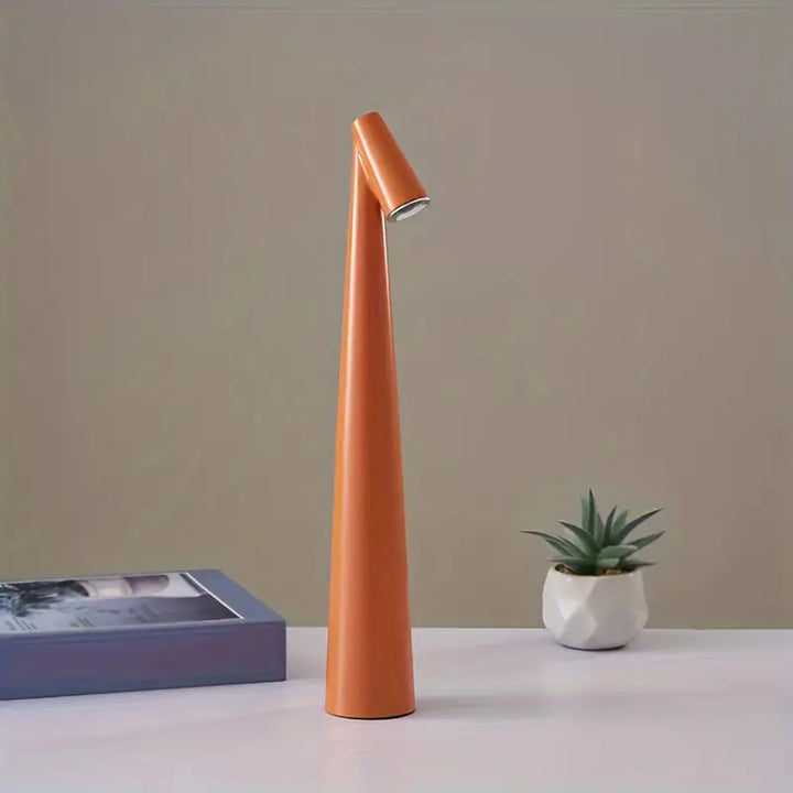 Modern Red Metal LED Table Lamp Kalsten