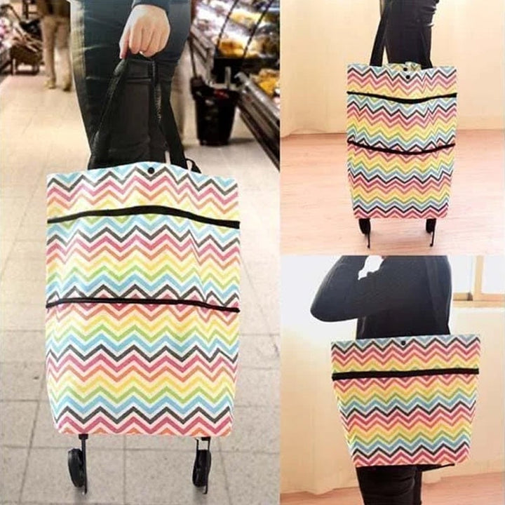 TurboTote Rolling Bag — Shopping without pain, with space for a lifetime! | Kalsten