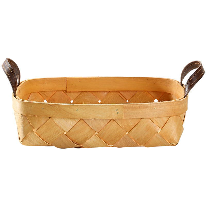 Unisex Multifunctional Storage Box made of Woven Natural Material Kalsten