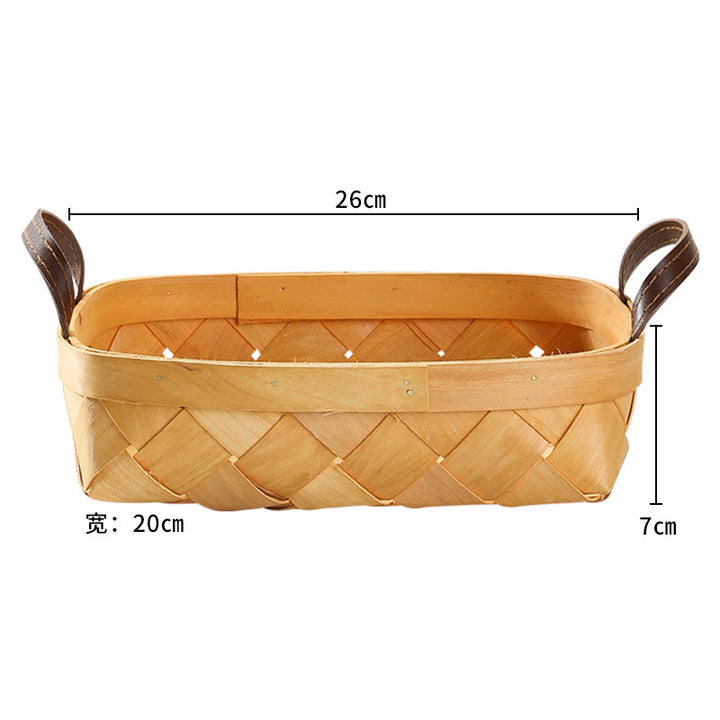 Unisex Multifunctional Storage Box made of Woven Natural Material Kalsten
