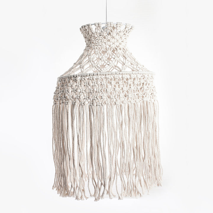 Macramé Hanging Pendant Light Kalsten