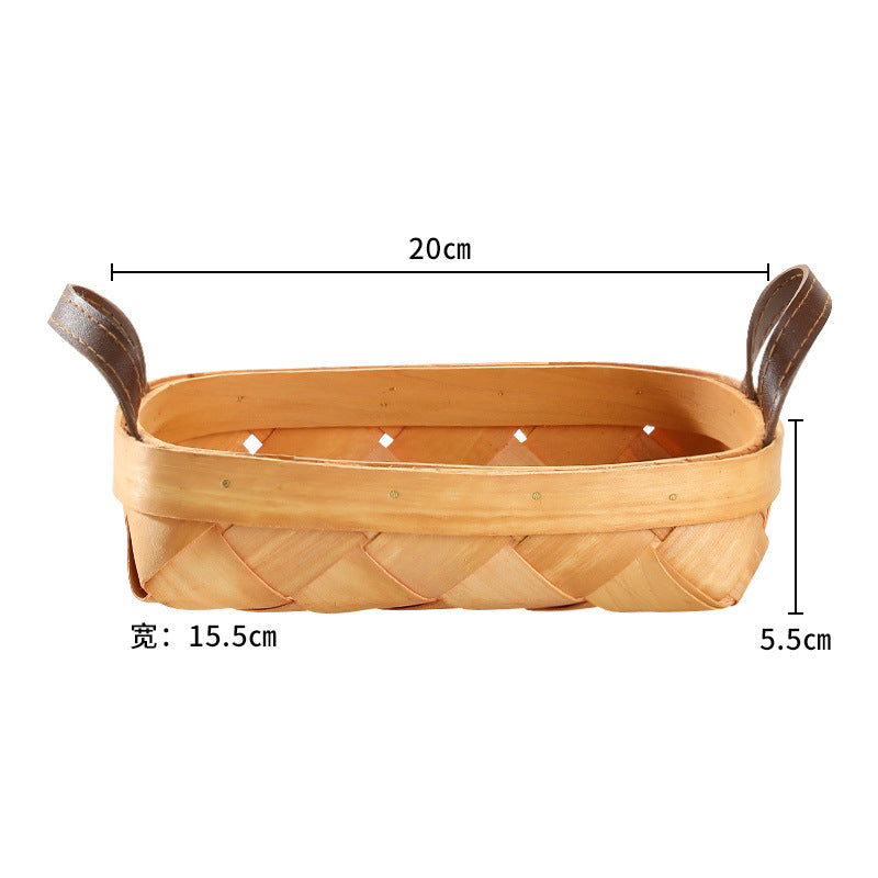 Unisex Multifunctional Storage Box made of Woven Natural Material Kalsten