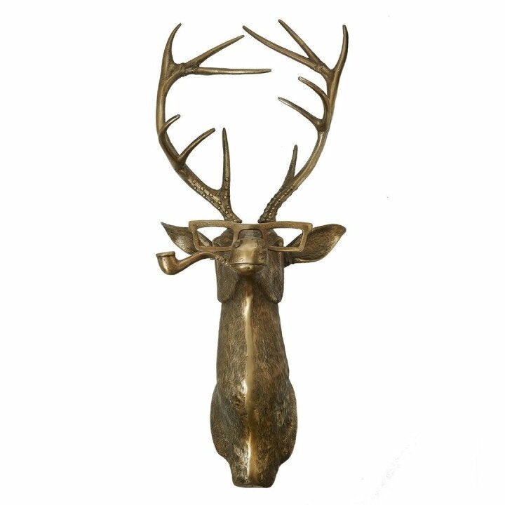 ArtBeest Animal Head Wall Decoration – Hand-Painted Playful Figures Made of Resin | Kalsten