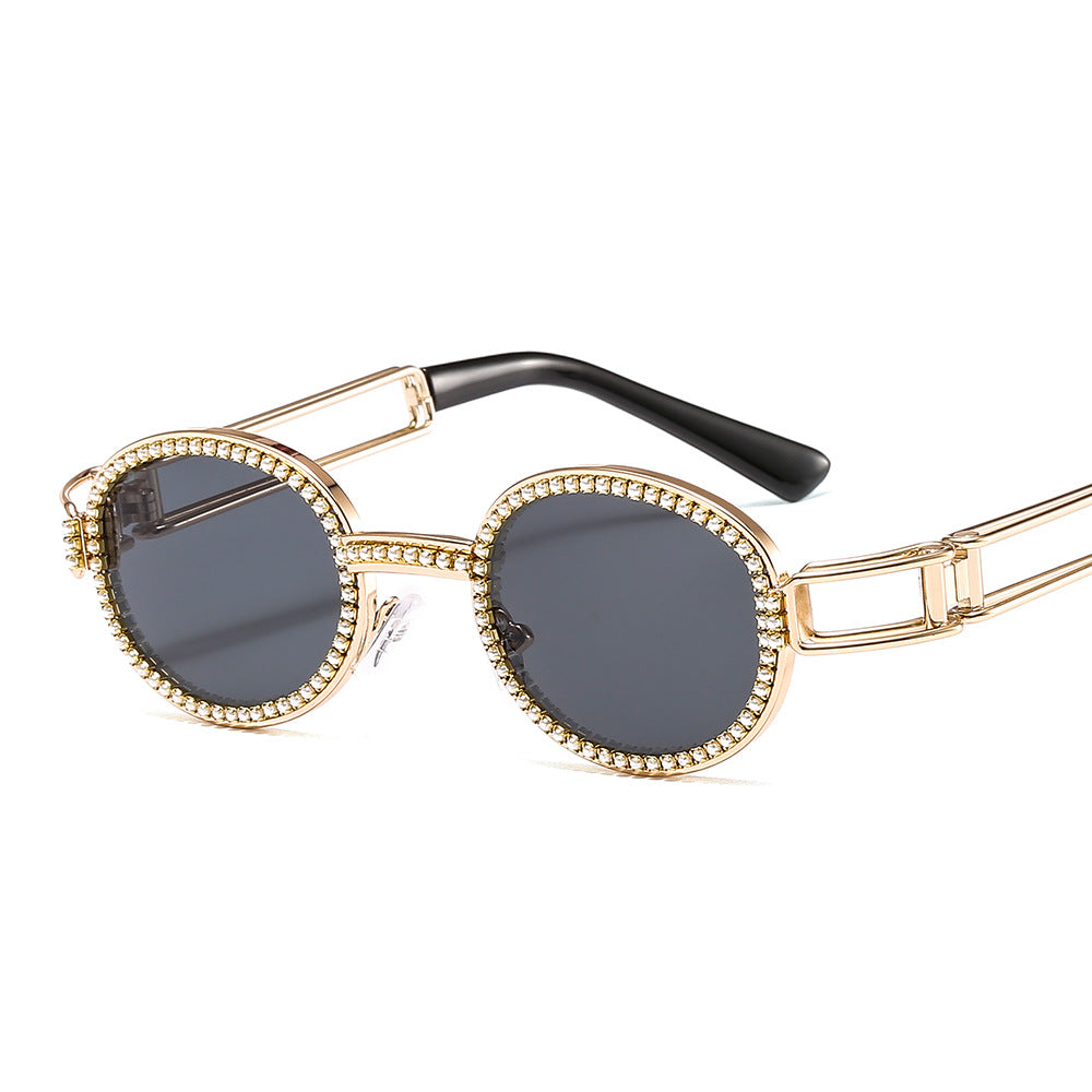 Ladies fashionable sunglasses with glamorous frame Kalsten