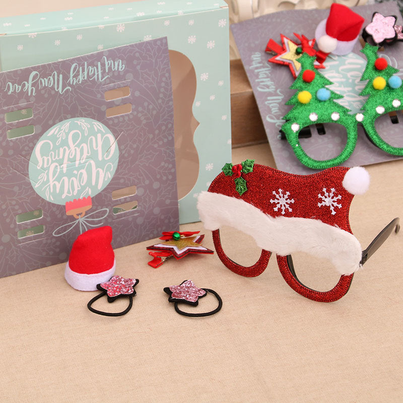 Christmas-Themed Decorative Glasses Kalsten