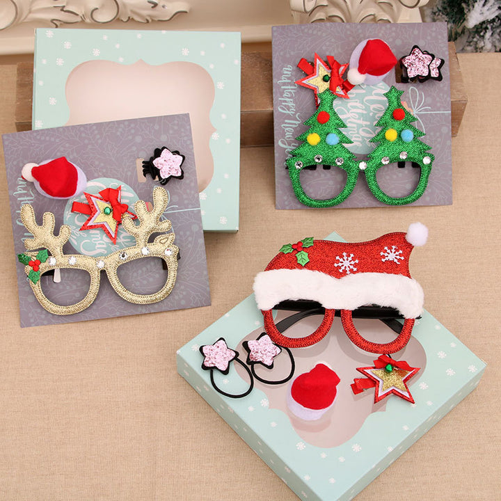 Christmas-Themed Decorative Glasses Kalsten