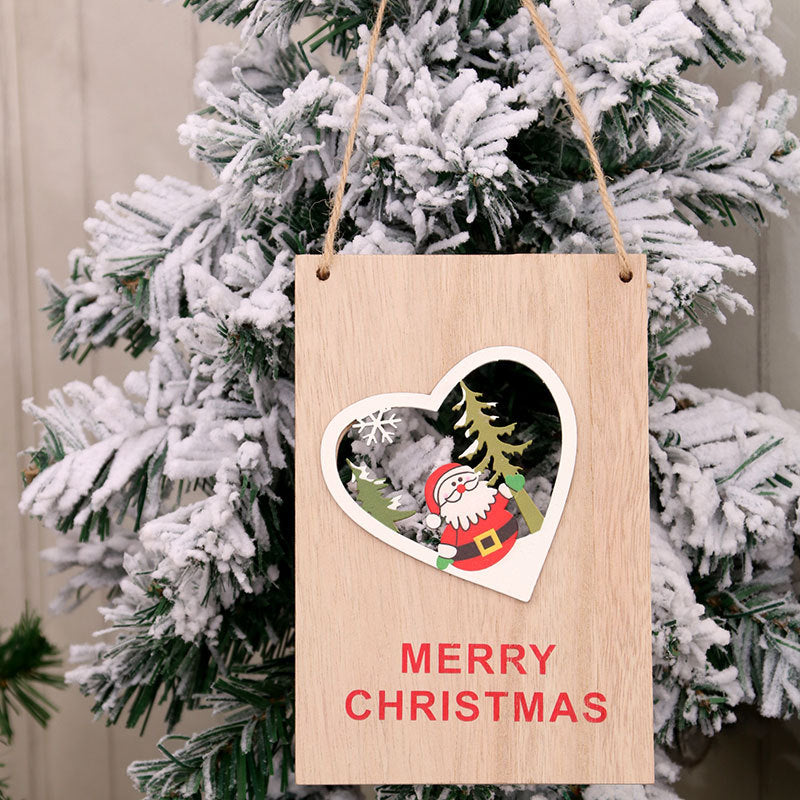 Wooden Holiday Sign Kalsten