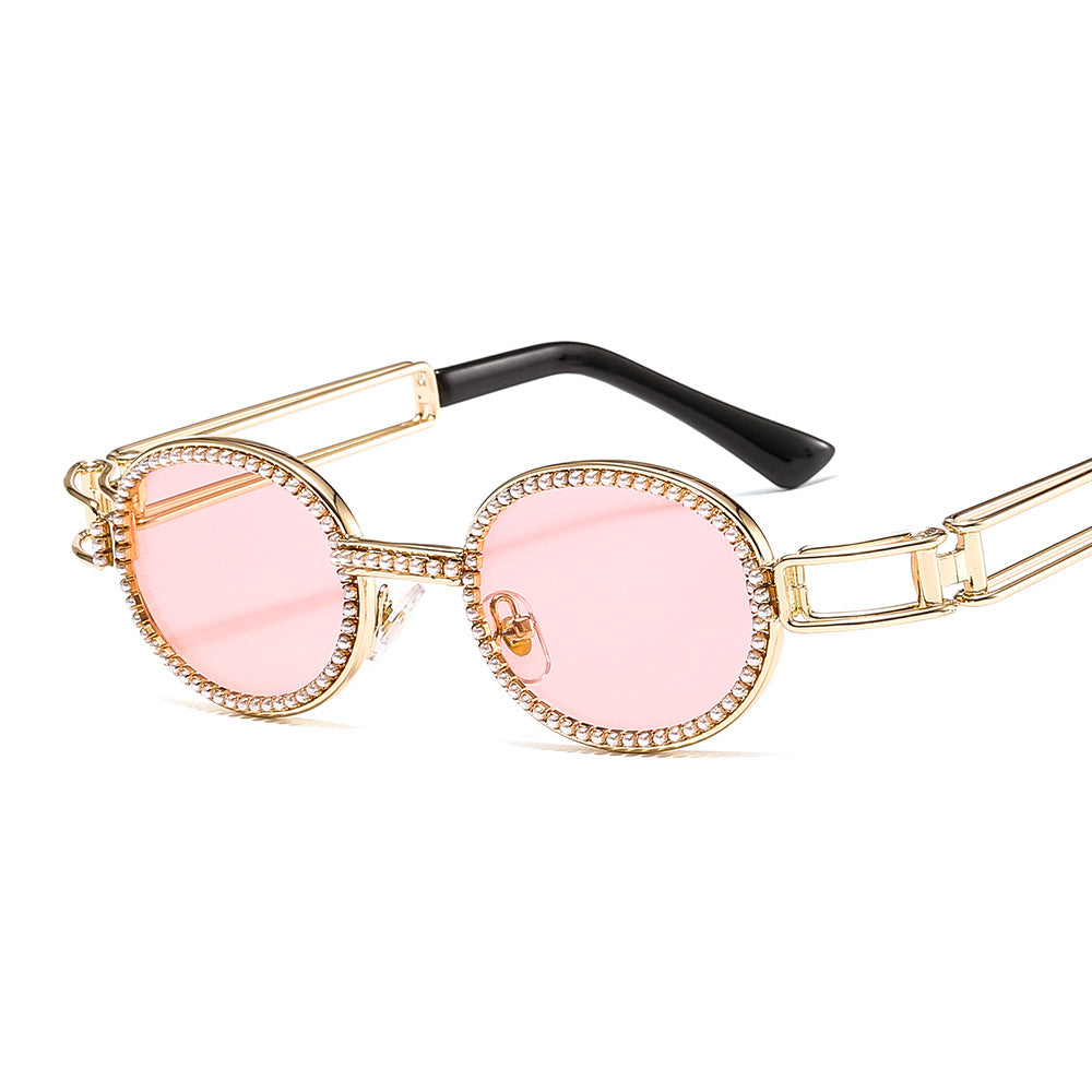 Ladies fashionable sunglasses with glamorous frame Kalsten