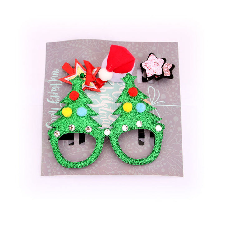 Christmas-Themed Decorative Glasses Kalsten