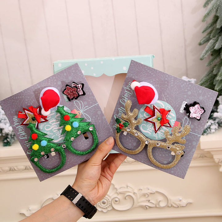 Christmas-Themed Decorative Glasses Kalsten