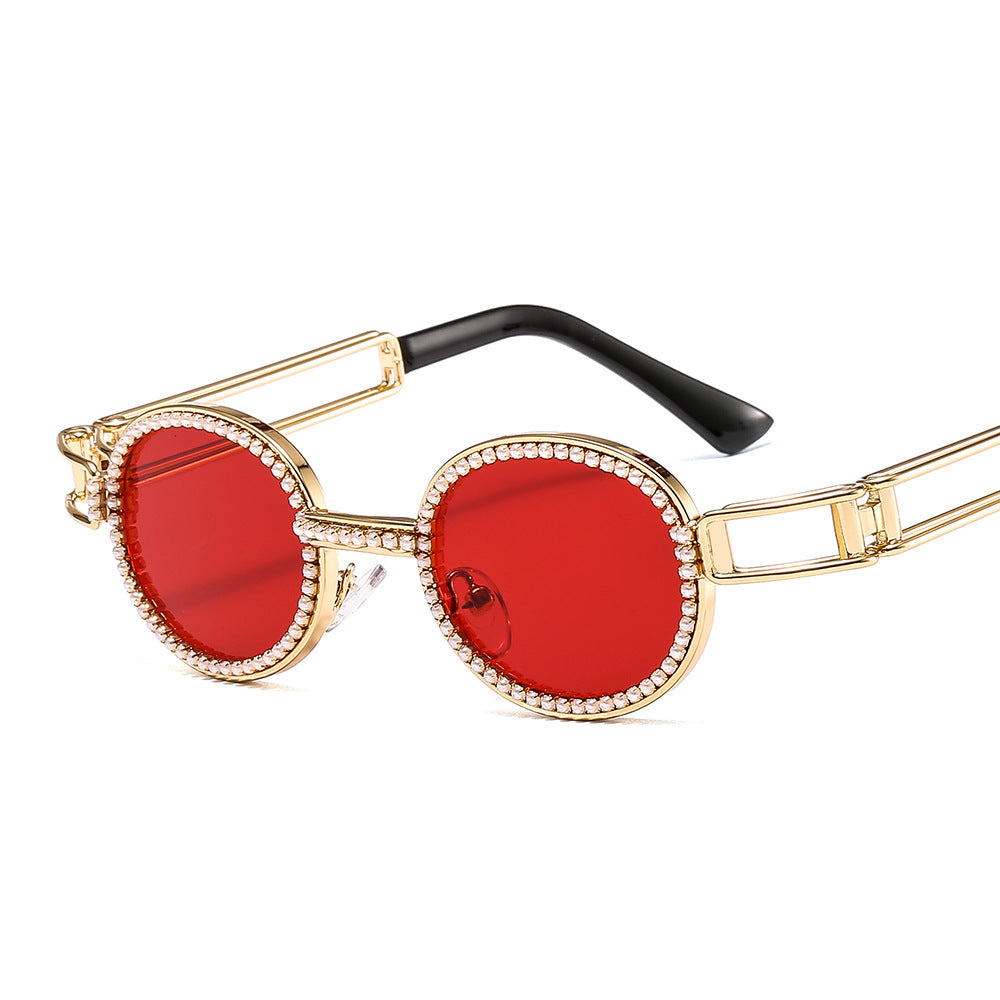 Ladies fashionable sunglasses with glamorous frame Kalsten