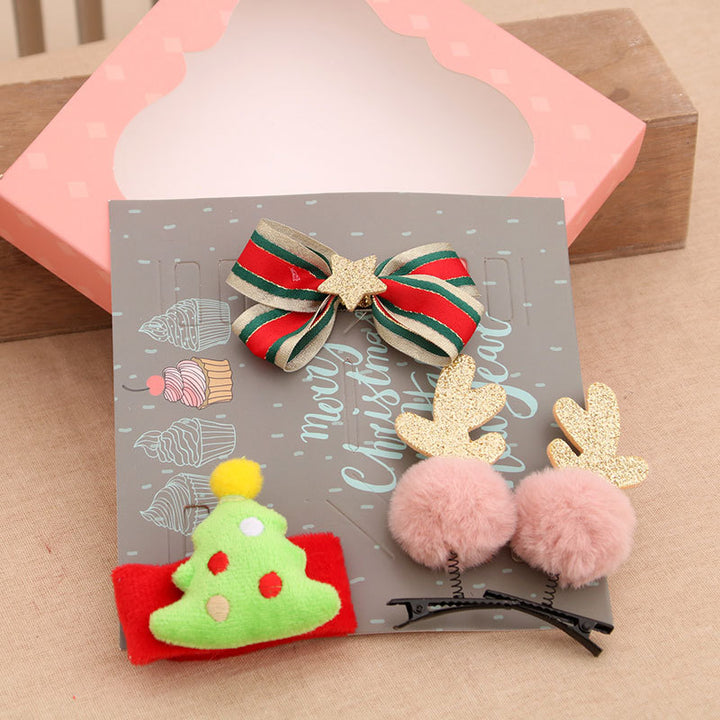 Christmas Themed Hair Accessory Set Kalsten