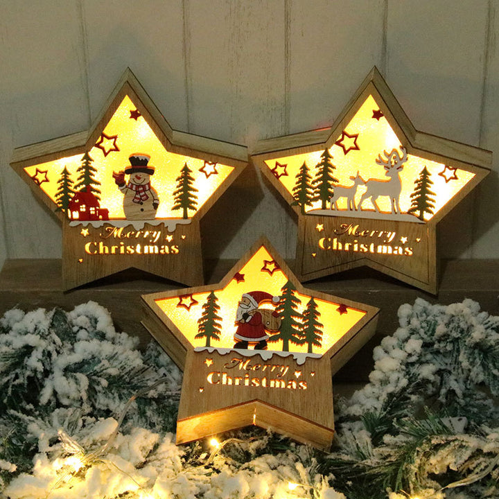 Illuminated Star-Shaped Christmas Decoration Kalsten