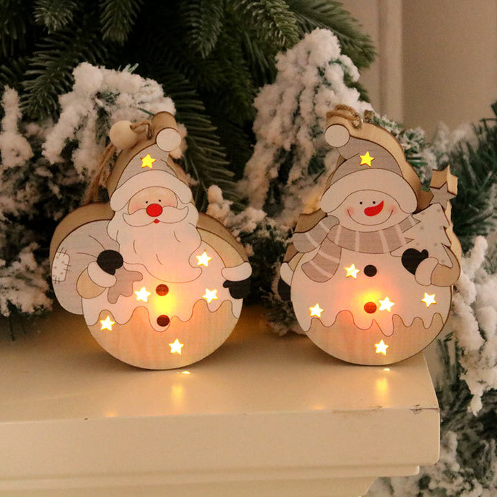 LED Light-Up Santa Figurine Decoration Kalsten
