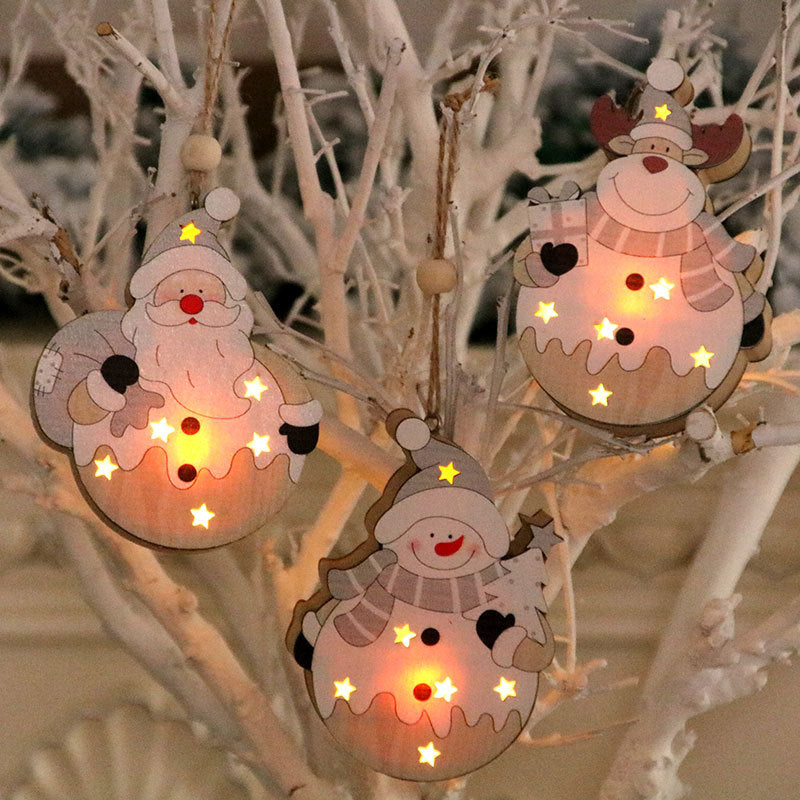 LED Light-Up Santa Figurine Decoration Kalsten