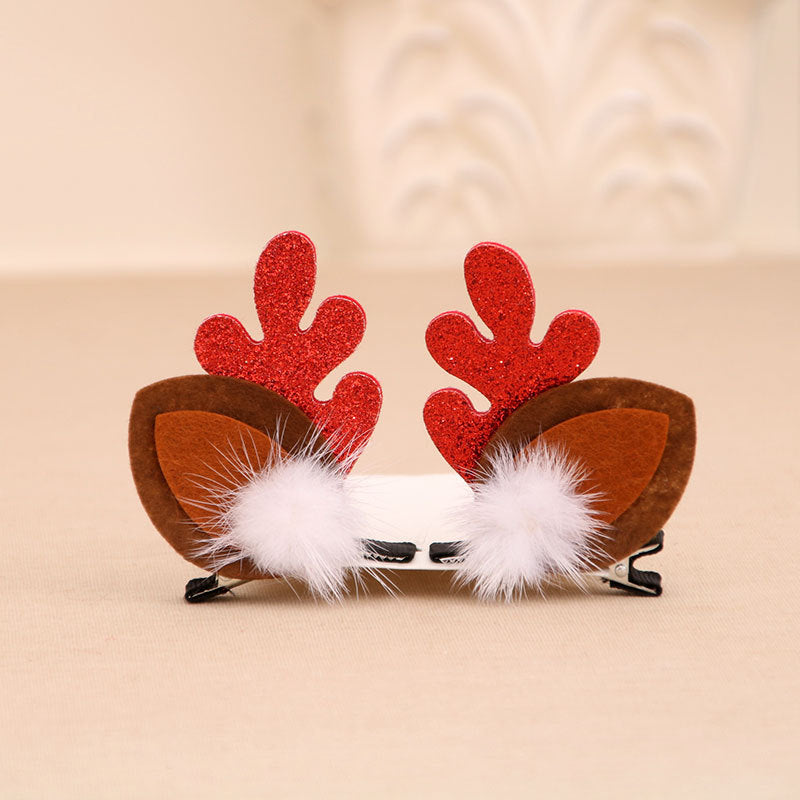 Fun Christmas Reindeer Hair Clips Kalsten