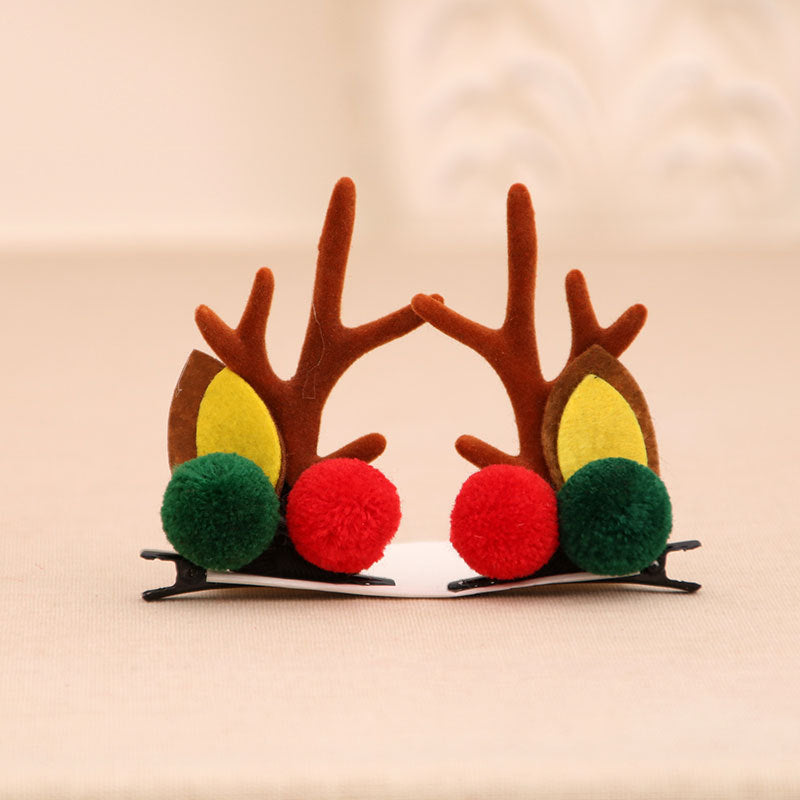 Fun Christmas Reindeer Hair Clips Kalsten