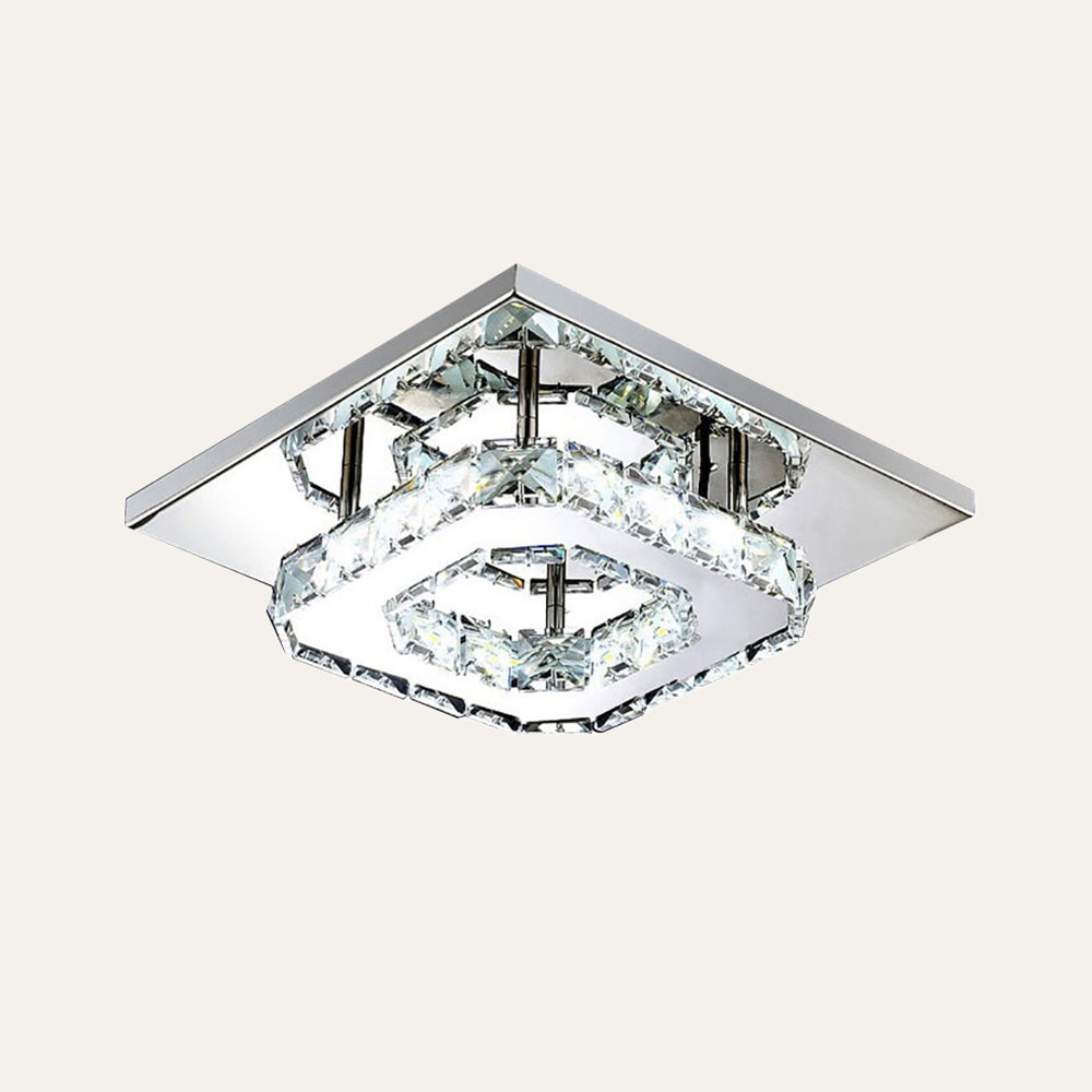 Kalsten | Ceiling Light Crystal LED Modern Flush Fixture