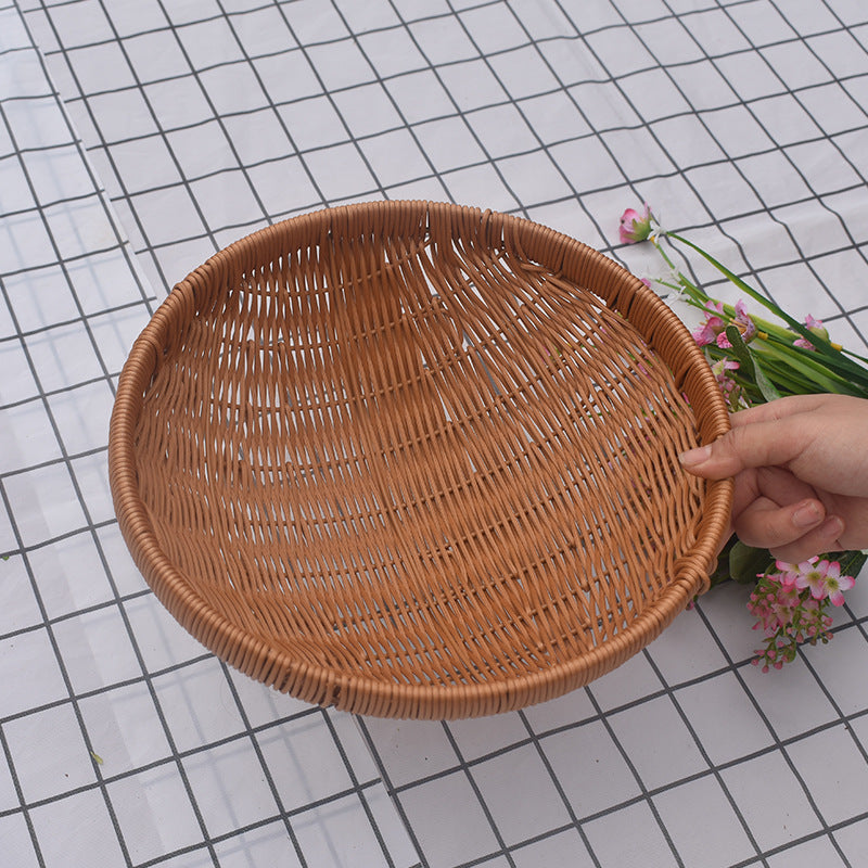 Woven Storage Basket with Handles Kalsten