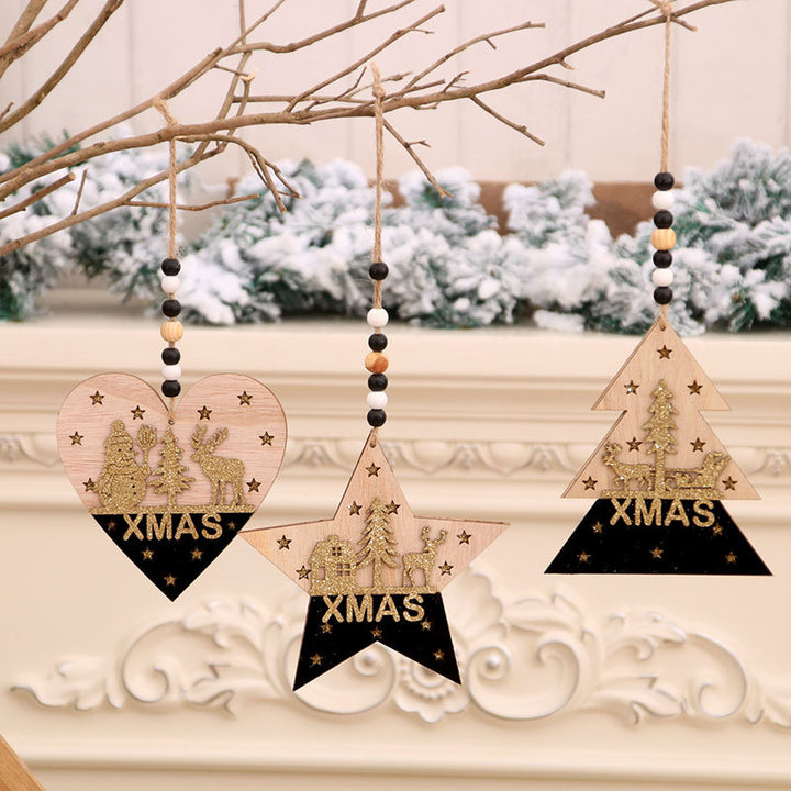 Decorative Christmas Tree Heart Ornament Kalsten