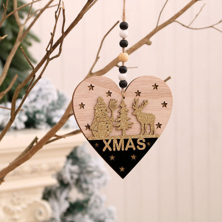 Decorative Christmas Tree Heart Ornament Kalsten