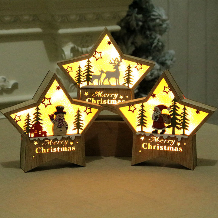 Illuminated Star-Shaped Christmas Decoration Kalsten
