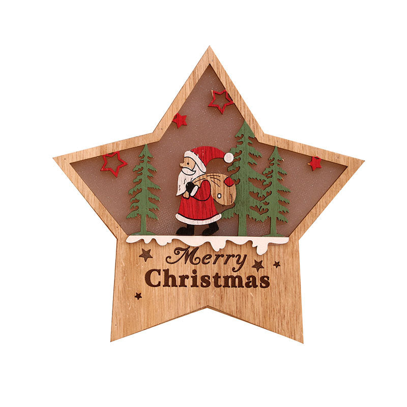 Illuminated Star-Shaped Christmas Decoration Kalsten