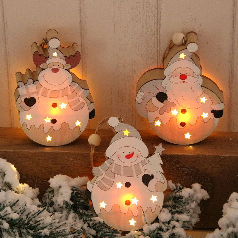 LED Light-Up Santa Figurine Decoration Kalsten