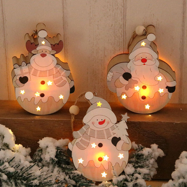 LED Light-Up Santa Figurine Decoration Kalsten