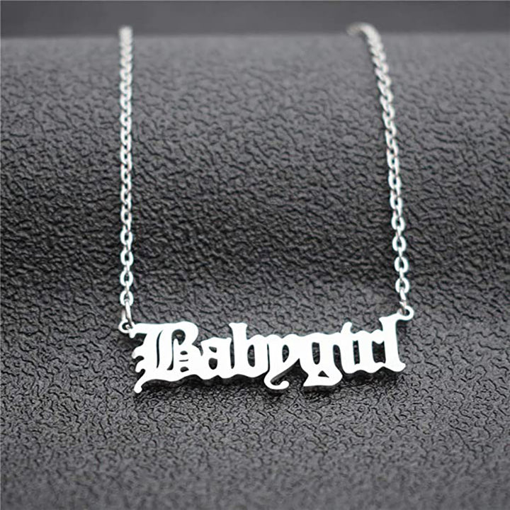 Customized Nameplate Necklace Kalsten
