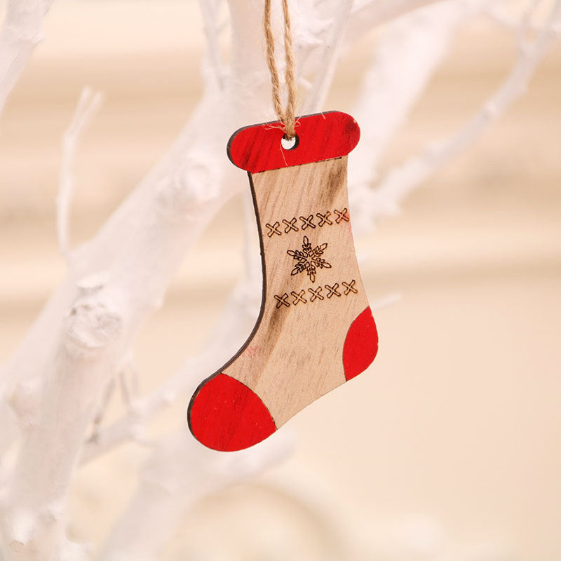 Wooden Snowman Ornament Kalsten