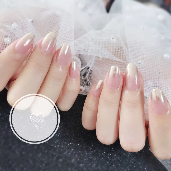 Glittery Press-On Nail Tips