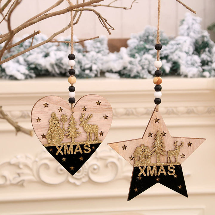 Decorative Christmas Tree Heart Ornament Kalsten