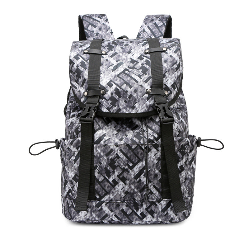 WoFloral Patterned Multi-Compartment Backpack kalsten