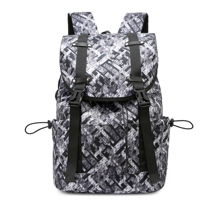 WoFloral Patterned Multi-Compartment Backpack kalsten