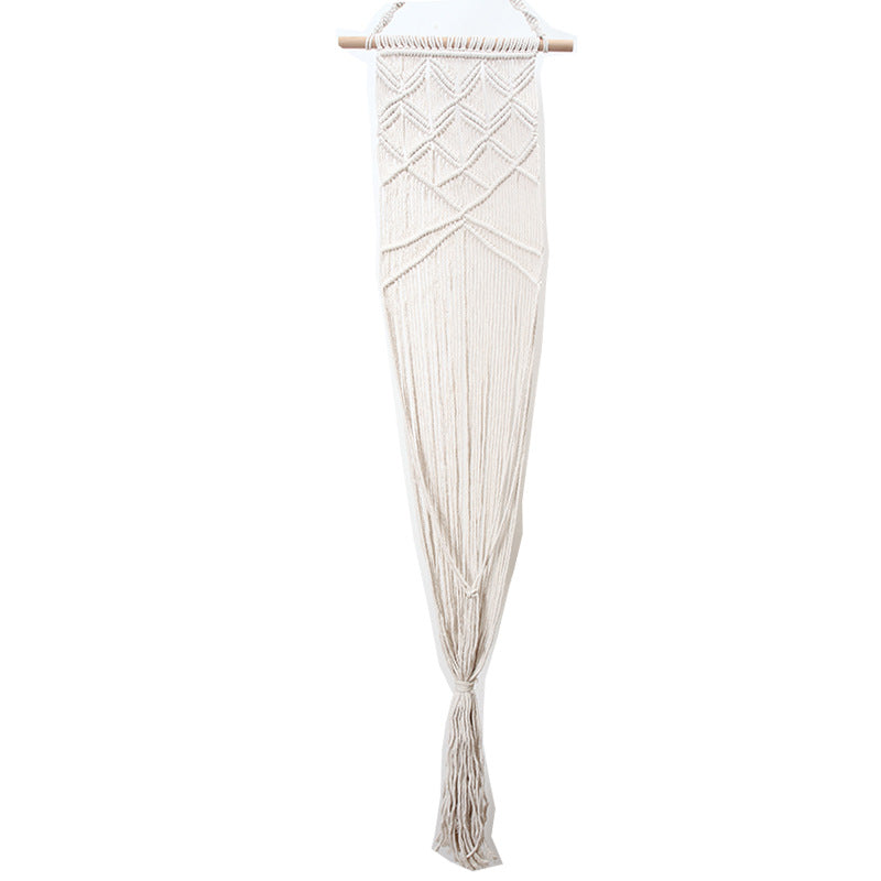 Macrame Wall Hanging Tapestry with Geometric Pattern Kalsten