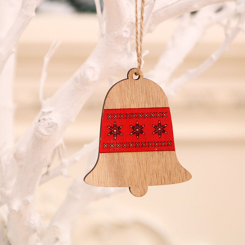 Wooden Snowman Ornament Kalsten