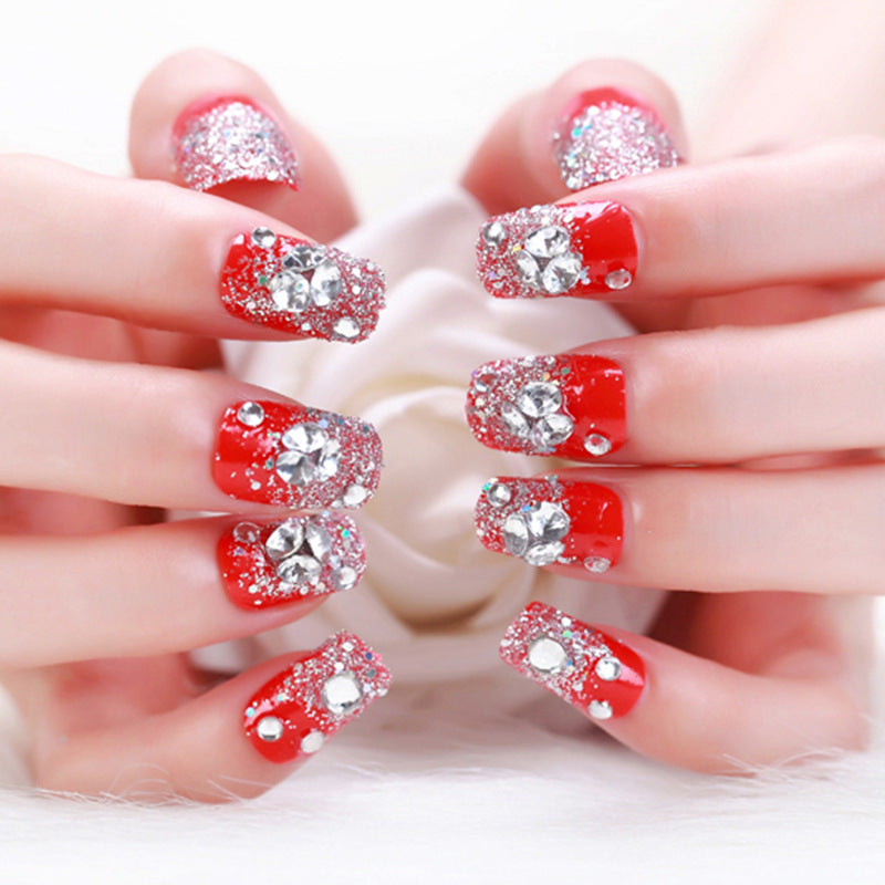Glittering Nail Art
