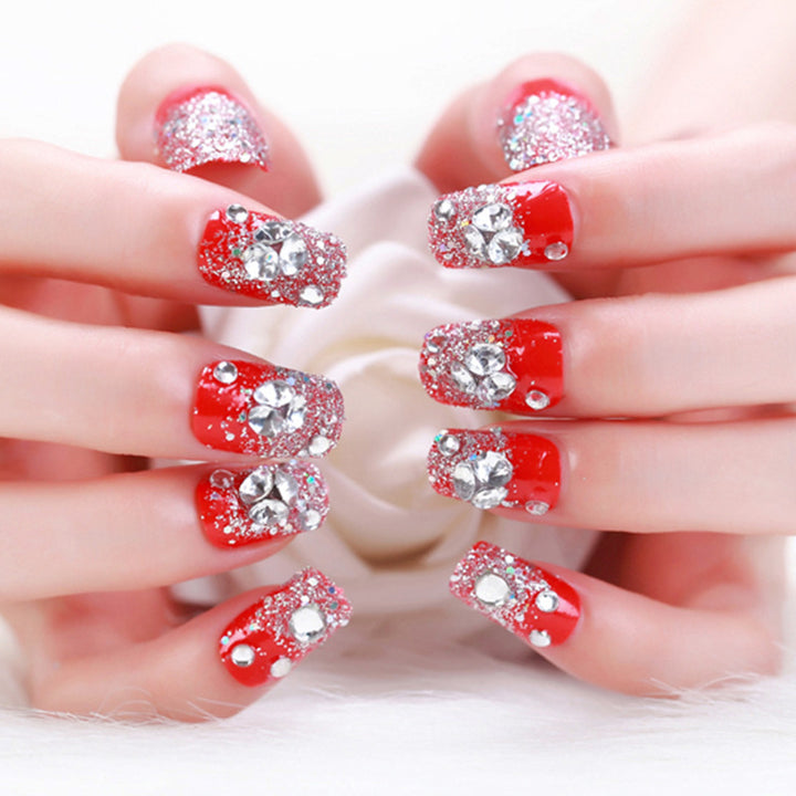Glittering Nail Art