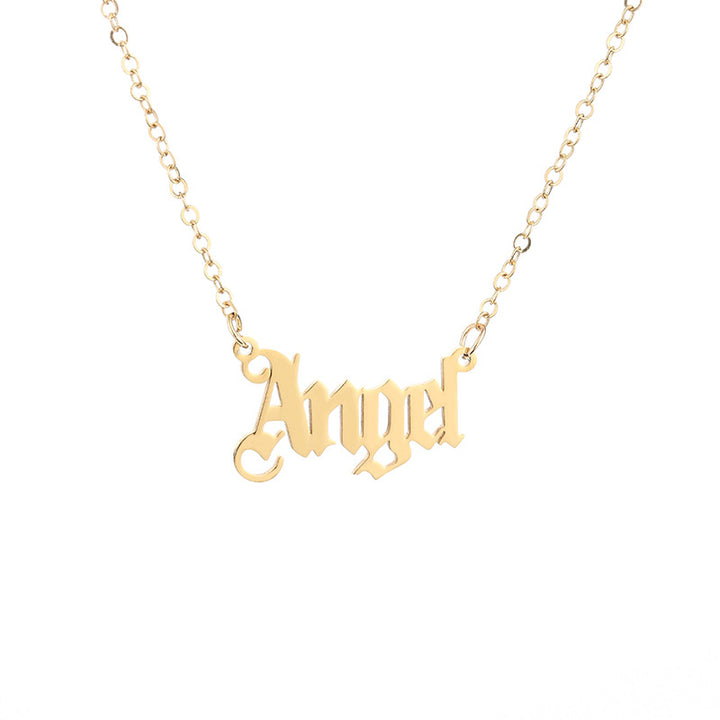 Customized Nameplate Necklace Kalsten